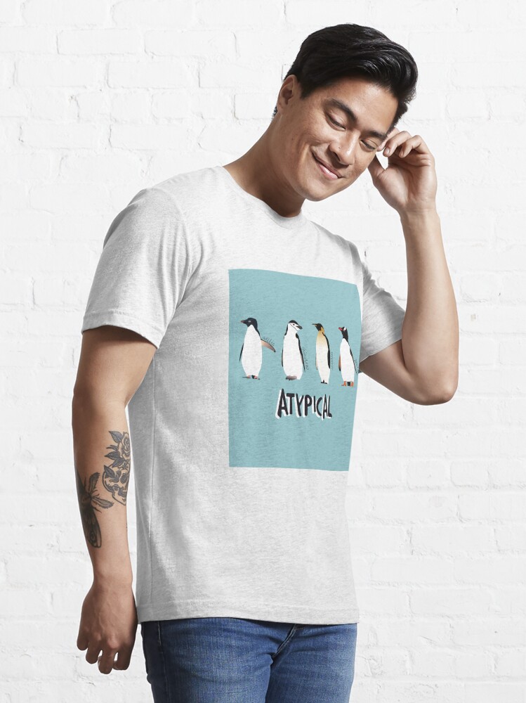 Atypical penguin Long Sleeve T Shirt by Romanian Guy