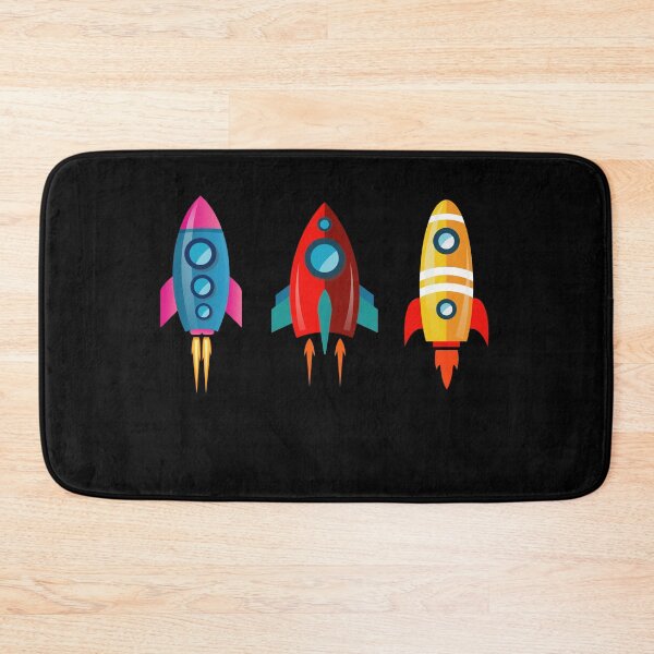 Item preview, Illustrated Space Rocket designed and sold by vladocar.