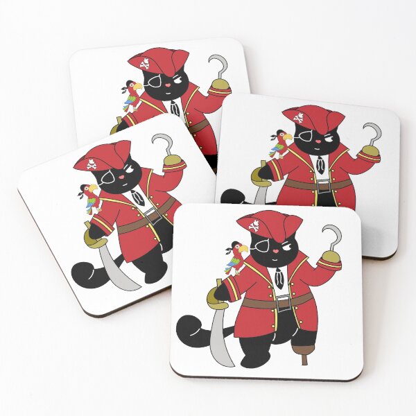 Item preview, Pirate Cat designed and sold by Bitycat.