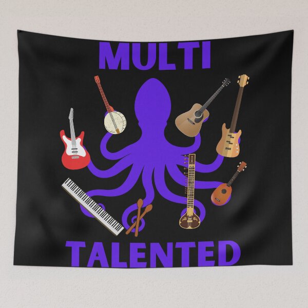 Item preview, Multi Talented Musician designed and sold by Zachary Hadley.