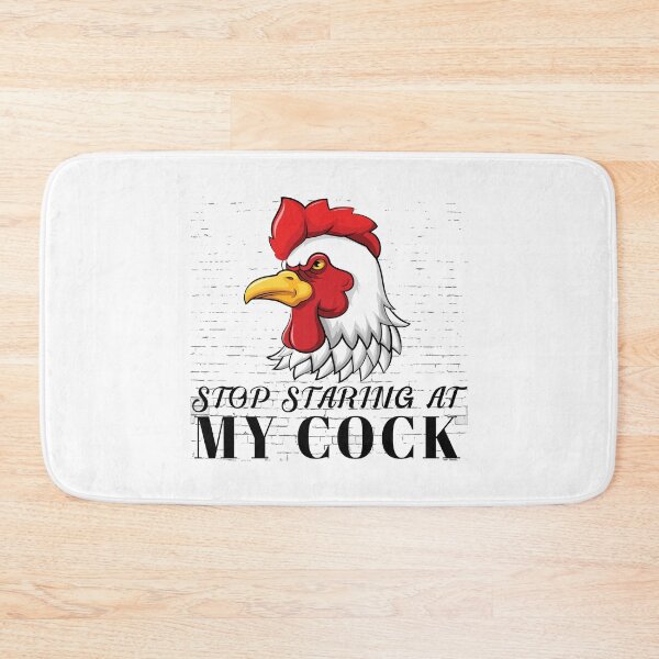 Item preview, Stop Staring At My Cock Funny Chicken T-Shirt designed and sold by bestdesigns2020.