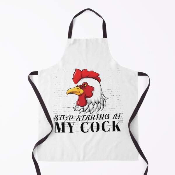 Item preview, Stop Staring At My Cock Funny Chicken T-Shirt designed and sold by bestdesigns2020.