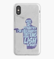 Pulp Fiction - Jules: They Speak English in What? iPhone Case/Skin