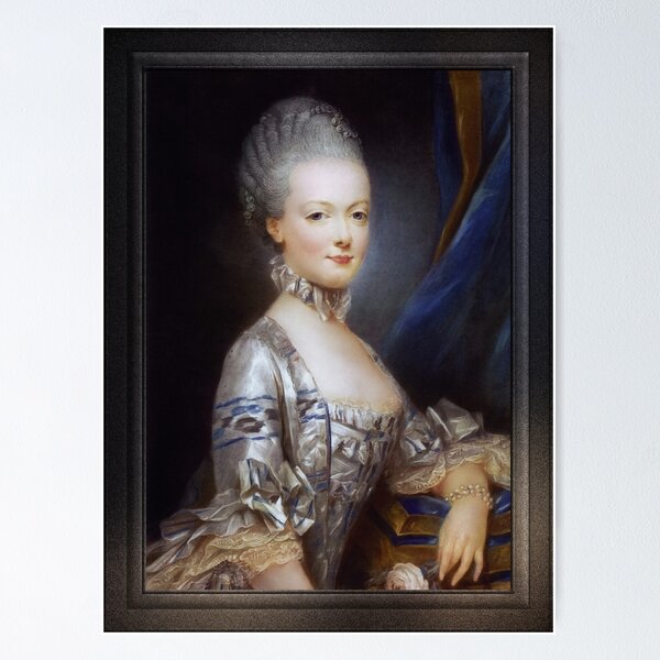 Item preview, Archduchess Maria Antonia of Austria by Joseph Ducreux Classical Art Old Masters Reproduction designed and sold by Xzendor7 Digital Art Creations.
