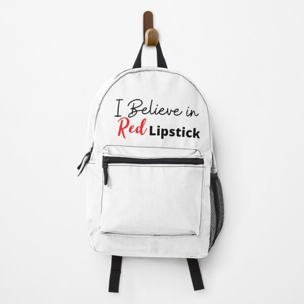 Item preview, I Believe in Red Lipstick designed and sold by MightyFineGoods.