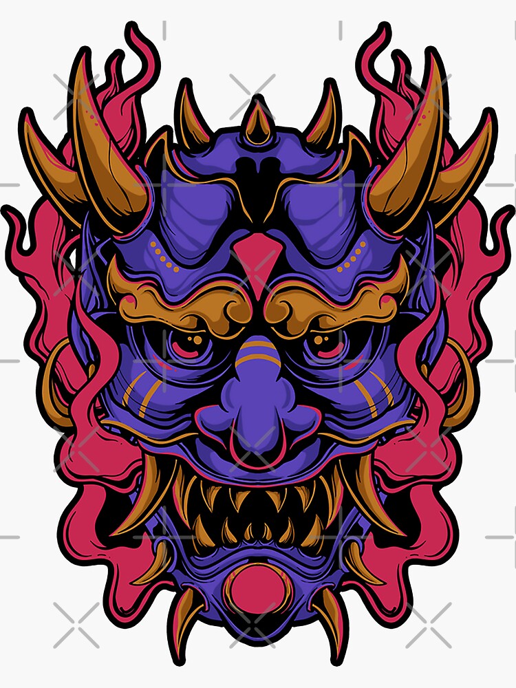 The Oni Stickers for Sale