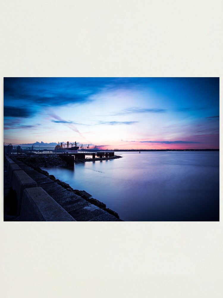 Alternate view of Dublin Bay, Ireland Photographic Print
