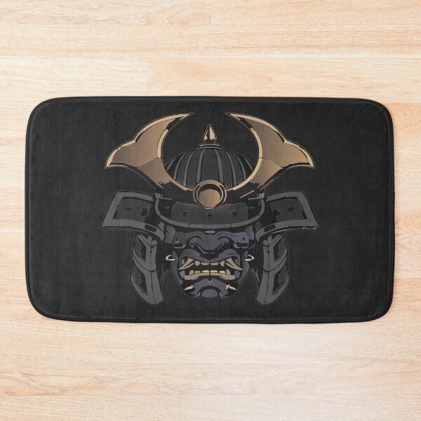 Item preview, Samurai Oni Mask (black and gold) designed and sold by DesignBros.