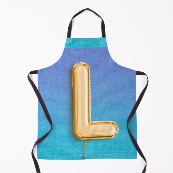 Item preview, Copy of Monogram Letter L, L in Gold, Light Blue and Purple, Cute Monogram, L Balloon designed and sold by Londonluxie.