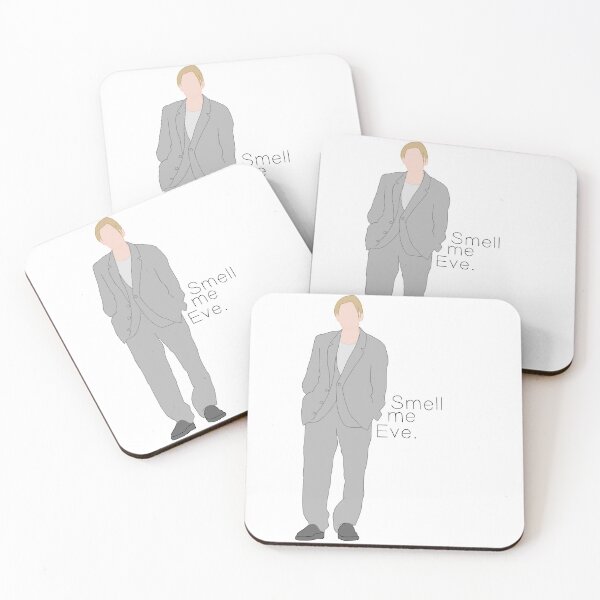 Item preview, Villanelle grey suit Smell me eve quote killing eve designed and sold by emcazalet.