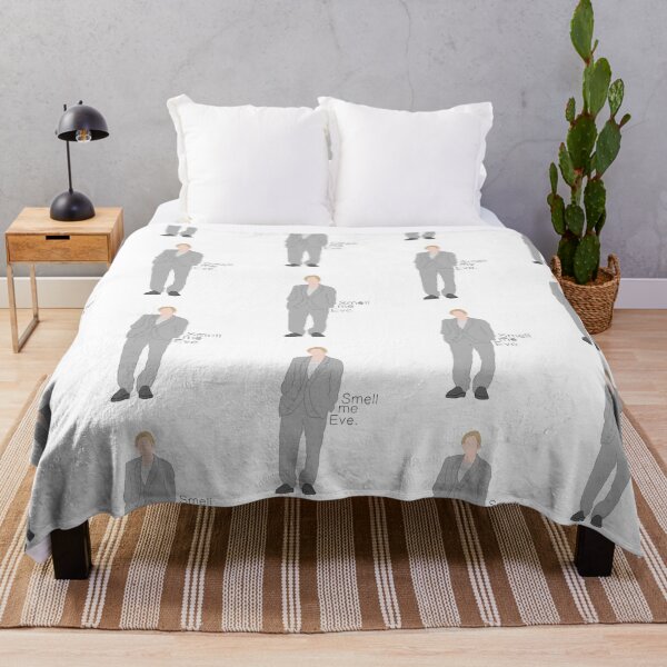 Item preview, Villanelle grey suit Smell me eve quote killing eve designed and sold by emcazalet.
