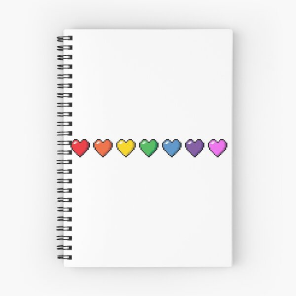 Item preview, Pride Rainbow Pixel Hearts designed and sold by MysticPotato.