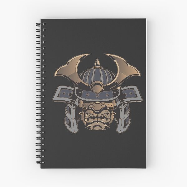 Item preview, Samurai Oni Mask (grey and gold) designed and sold by DesignBros.