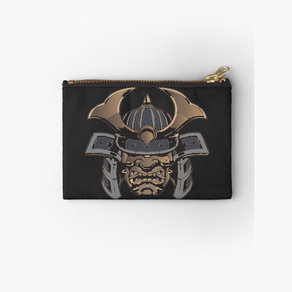 Item preview, Samurai Oni Mask (grey and gold) designed and sold by DesignBros.
