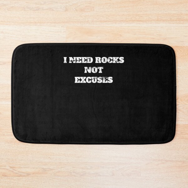 Item preview, Mineral Collector I need rocks not excuses Retro Vintage designed and sold by Jeangel97.