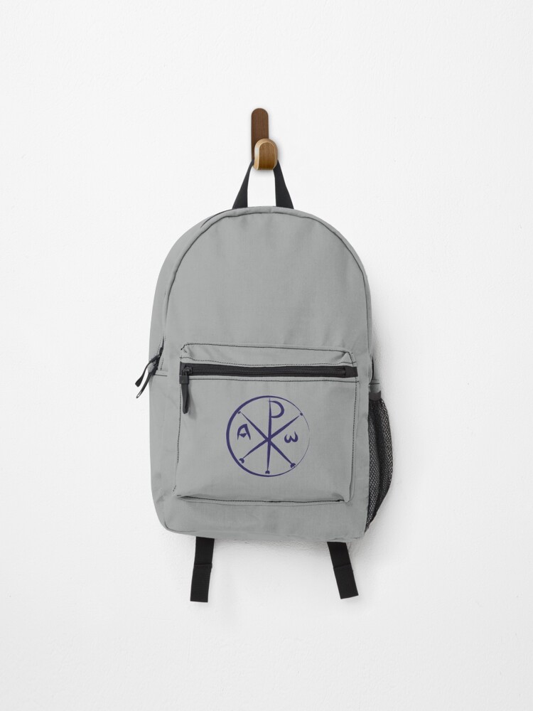 Thumbnail 1 of 3, Backpack, Christgram Chi Rho designed and sold by neteor.