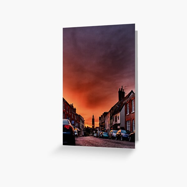 Shepherd's Warning Greeting Card