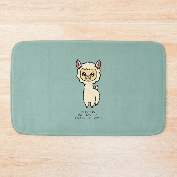 Item preview, Houston we have a prob-llama - funny llama designed and sold by jakezbontar.