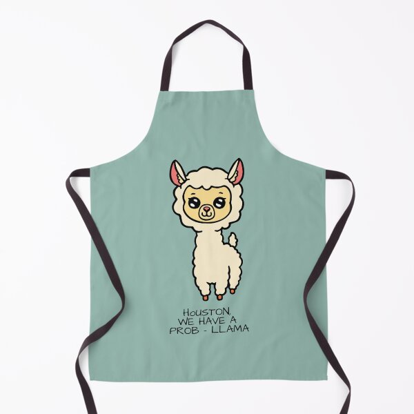 Item preview, Houston we have a prob-llama - funny llama designed and sold by jakezbontar.