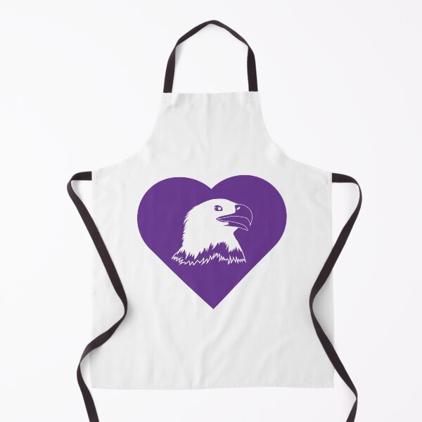 Item preview, Eagle Mascot Cares Purple designed and sold by cmd-art.