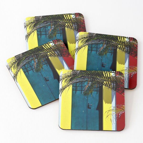 Item preview, Puerto Rican blue door designed and sold by erozzz.