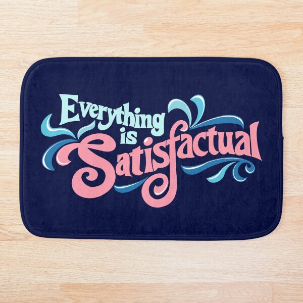 Splash Mountain - Everything is Satisfactual Bath Mat