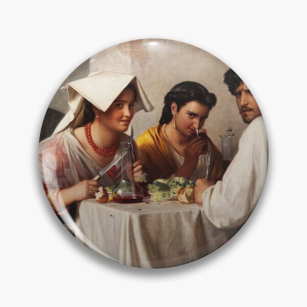 Item preview, Carl Bloch - In a Roman Osteria designed and sold by vakashop.