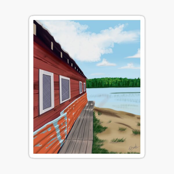 Boathouse Sticker