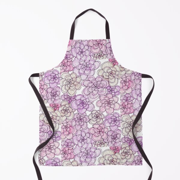 Item preview, Fuschia Flowers (White Background) designed and sold by k.d schubach.