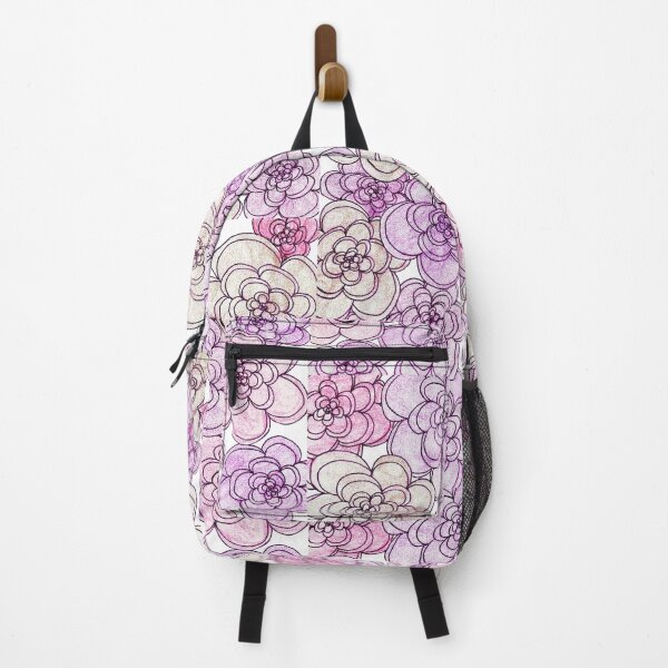 Item preview, Fuschia Flowers (White Background) designed and sold by k.d schubach.