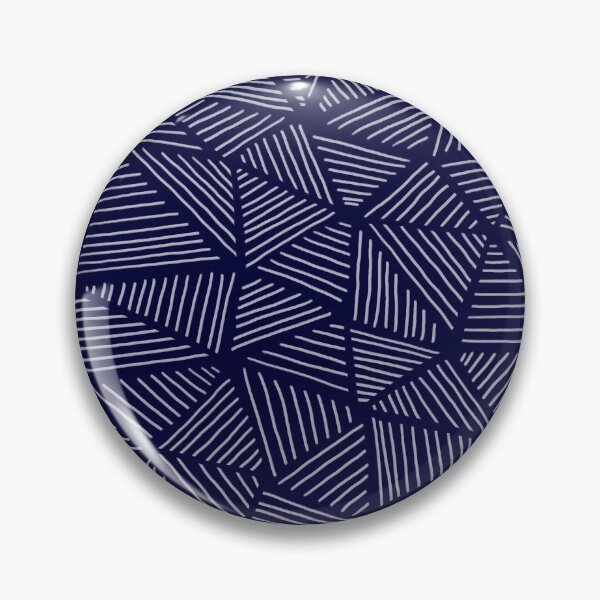 Item preview, Indigo Triangle Lines designed and sold by ColorObsession.