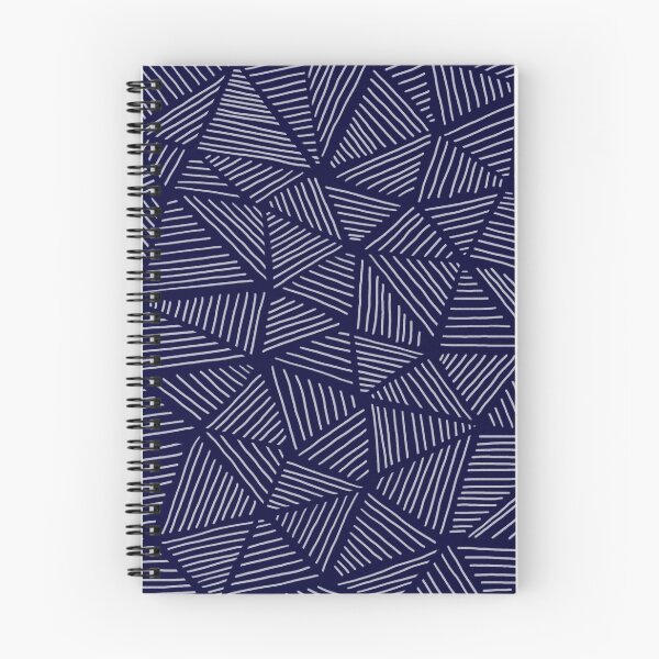 Item preview, Indigo Triangle Lines designed and sold by ColorObsession.