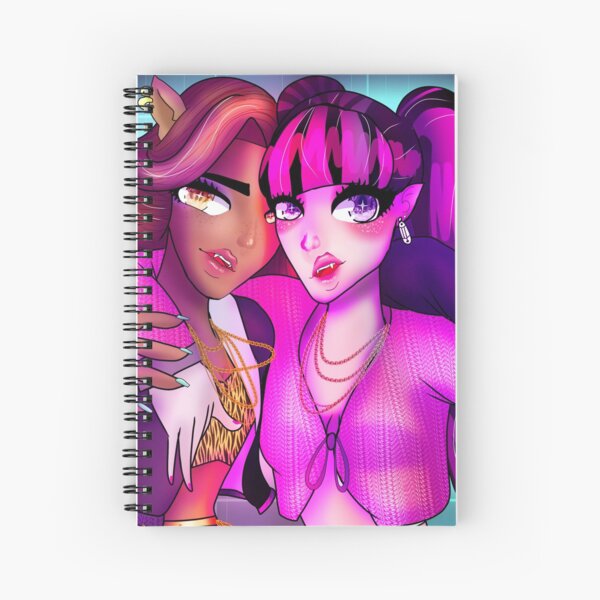 clawdeen Spiral Notebook by ARTRAVESHOP