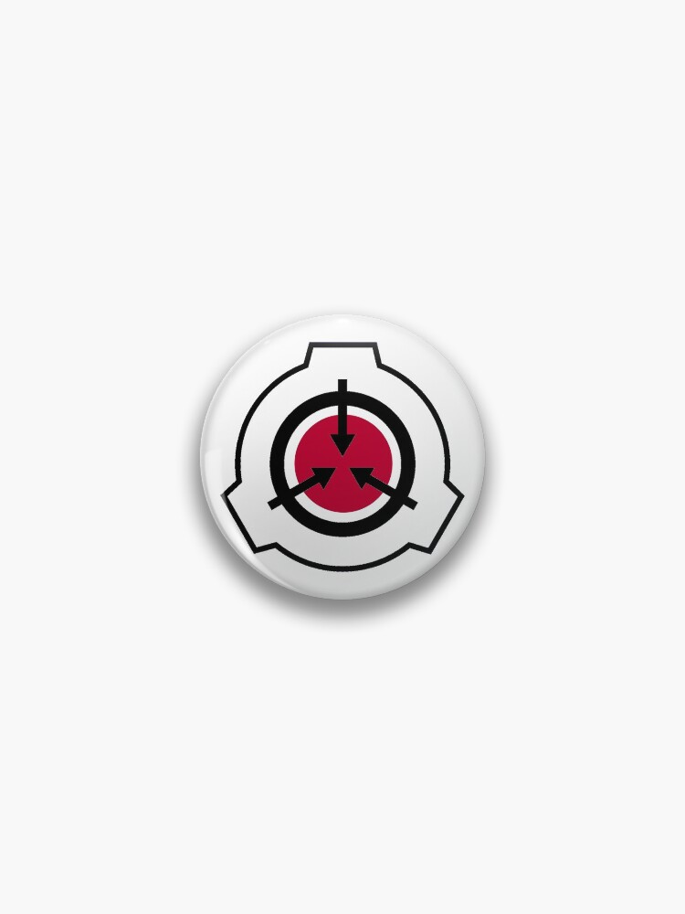 SCP Foundation Logo Pin for Sale by EmthelRackem