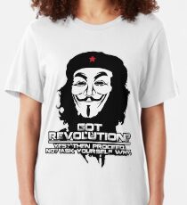 Got Revolution? FACE T-shirt ajusté