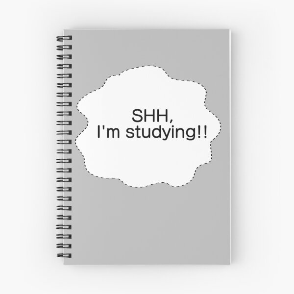 Item preview, SHH I'm Studying designed and sold by Calmevening.