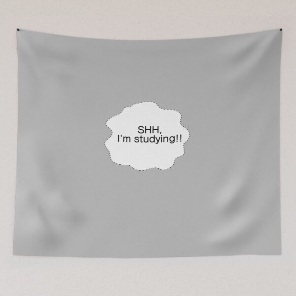 Item preview, SHH I'm Studying designed and sold by Calmevening.