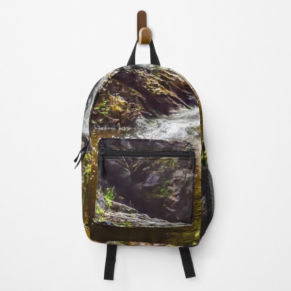 Item preview, Ducklings swimming at the waterfall designed and sold by Svetlana Korneliuk.