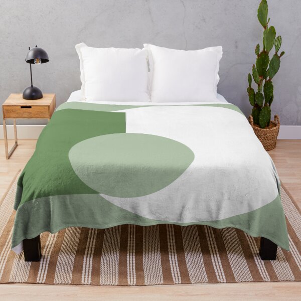 Item preview, Green and white shapes designed and sold by HTPOP.