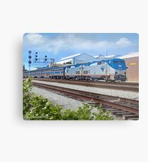 Amtrak Metal Print