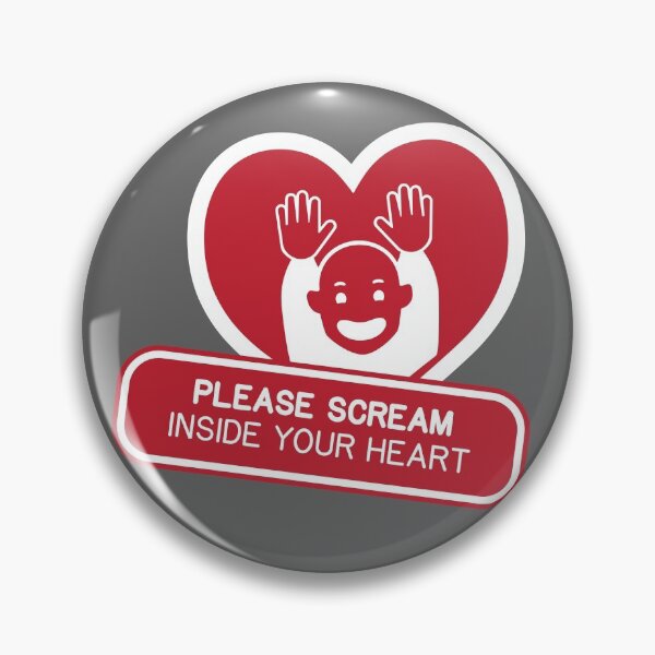Item preview, Please Scream Inside Your Heart designed and sold by brainthought.