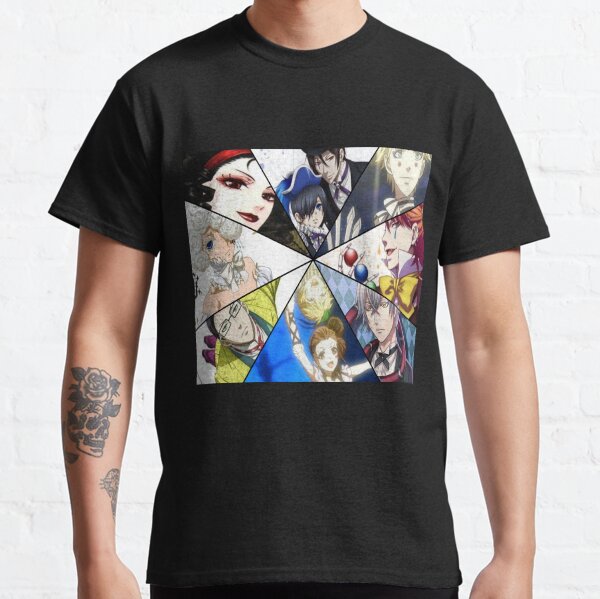 Black Butler: Book of Circus collage Classic T-Shirt