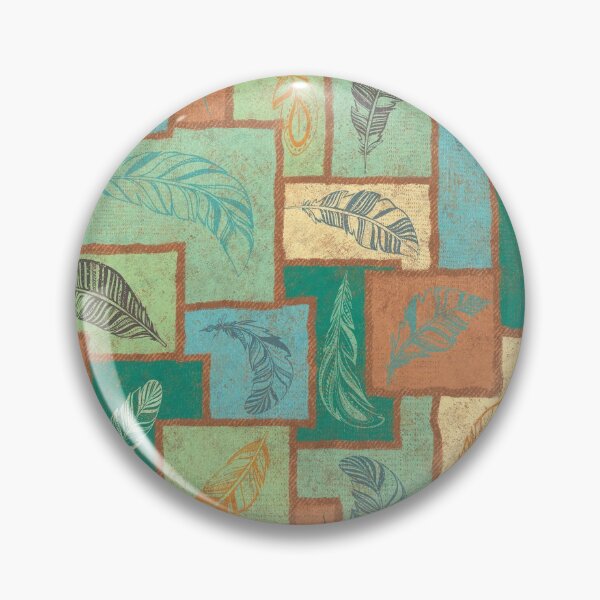 Item preview, Vintage Tribal Feather Collage designed and sold by sunnthreads.