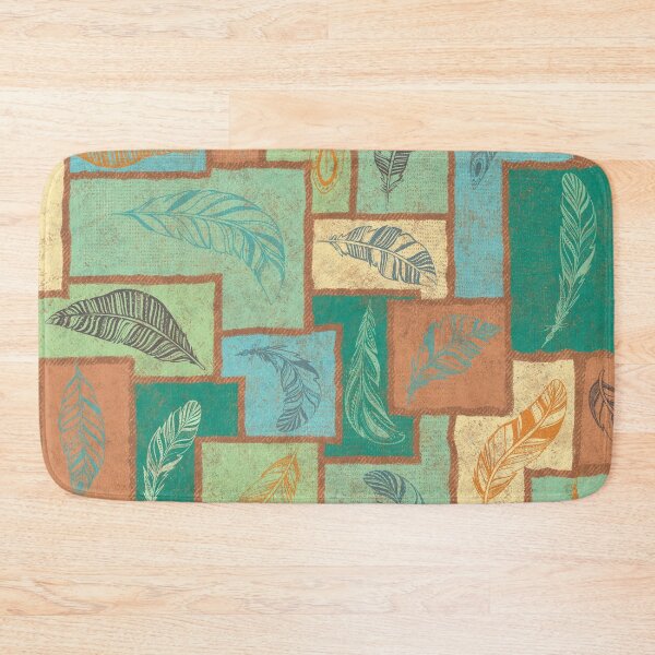 Item preview, Vintage Tribal Feather Collage designed and sold by sunnthreads.