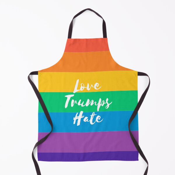 Item preview, Love Trumps Hate - Rainbow designed and sold by MightyFineGoods.