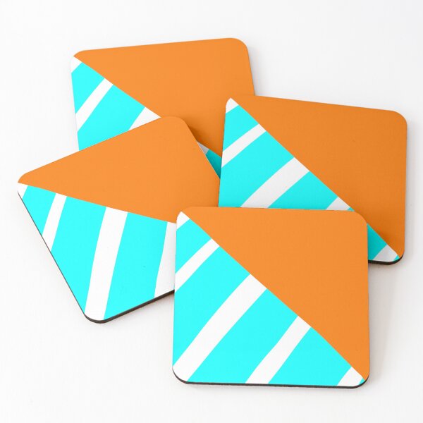 Item preview, Orange and Blue Pattern designed and sold by beebrody.
