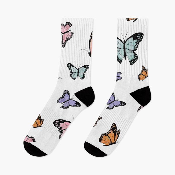 Item preview, Watercolor Butterflies Pattern designed and sold by pauli-nai.