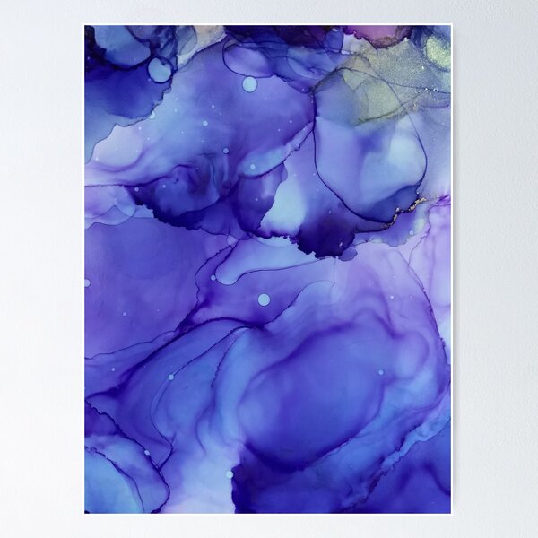 Aperçu de l'œuvre Nuages indigo créée et vendue par RareDelights.