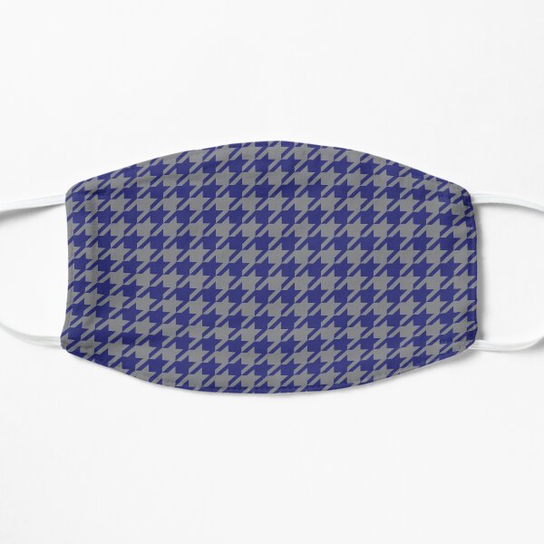 Houndstooth - Raven Flat Mask