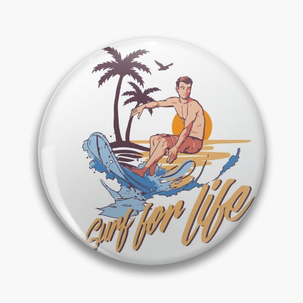 Item preview, Surf for life designed and sold by TopBaseline.